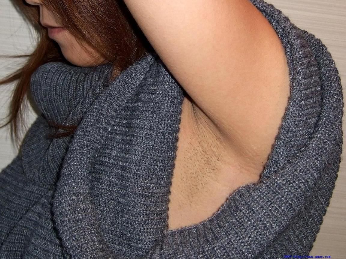 【腋フェチエロ画像】剃り残したジョリジョリの腋…女の子の恥ずかしすぎる恥部がたまらねーｗｗｗｗ その2